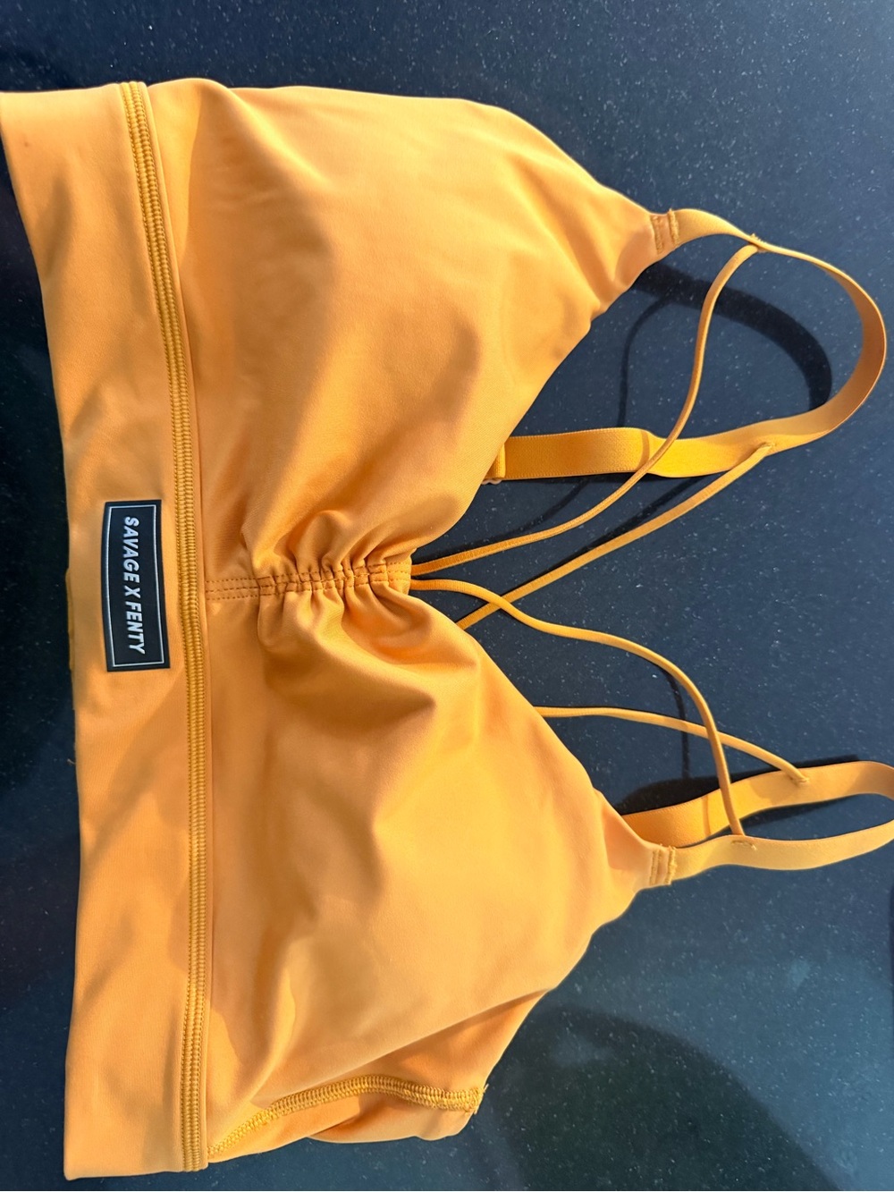 Savage X Fenty Golden Ochre Sports Bralette